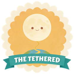 The Tethered badge — feeling unseen forces shaping our world