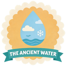 The Ancient Water badge — following water through millions of years